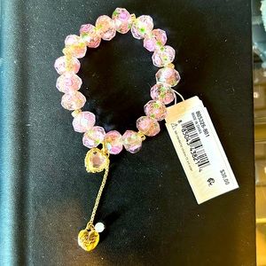 Betsy Johnson Rosette bracelet NWT